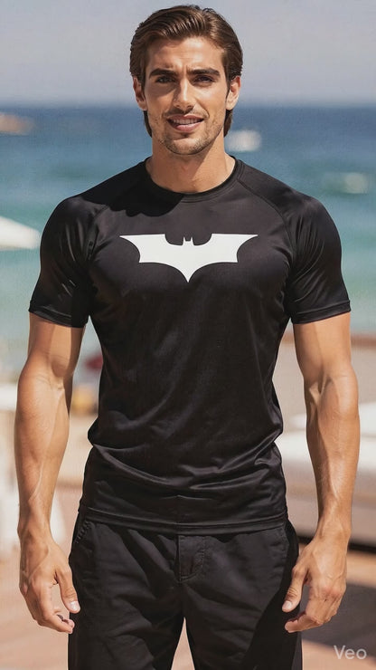 Nicholas | Mens Tight Athletic Compression Running Tee