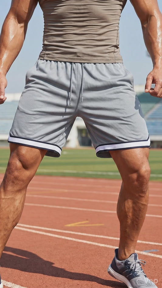 James | Mens Modern Fit Lightweight Athletic Shorts