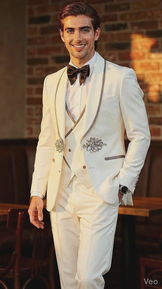 James | Elegant Slim-Fit Tuxedo Suit Set