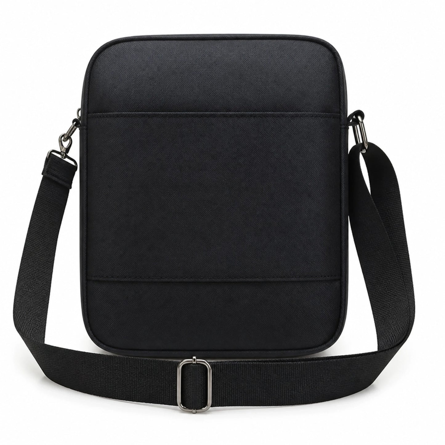 Blue sling bag back view — view 4