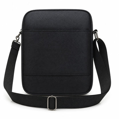 Blue sling bag back view — view 4