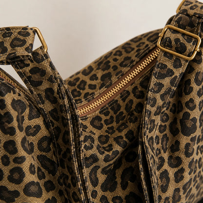 Sophie Trendy Casual Textile Sling Bag construction detail — view 4