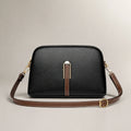 Black sling bag complete front view