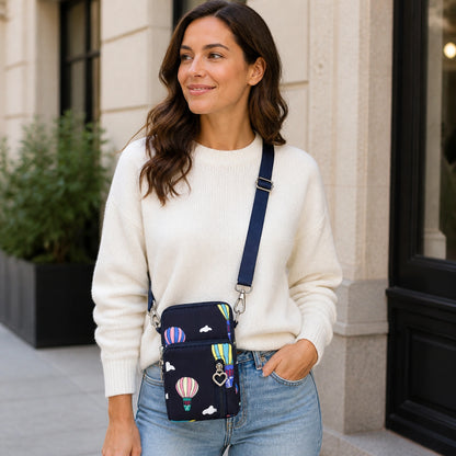 Black sling bag adult view — view 12