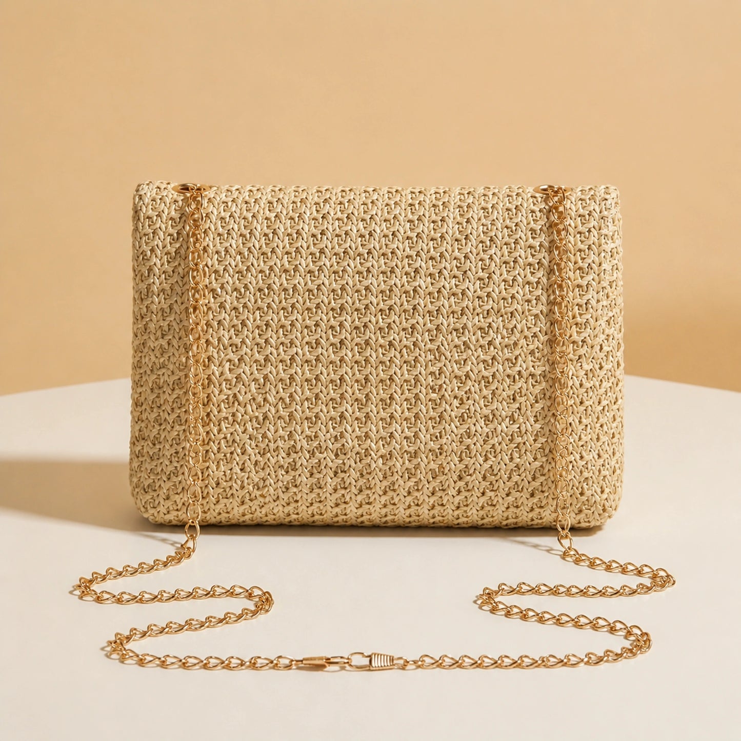 Mia Chic Solid Sling Bag back view — view 3