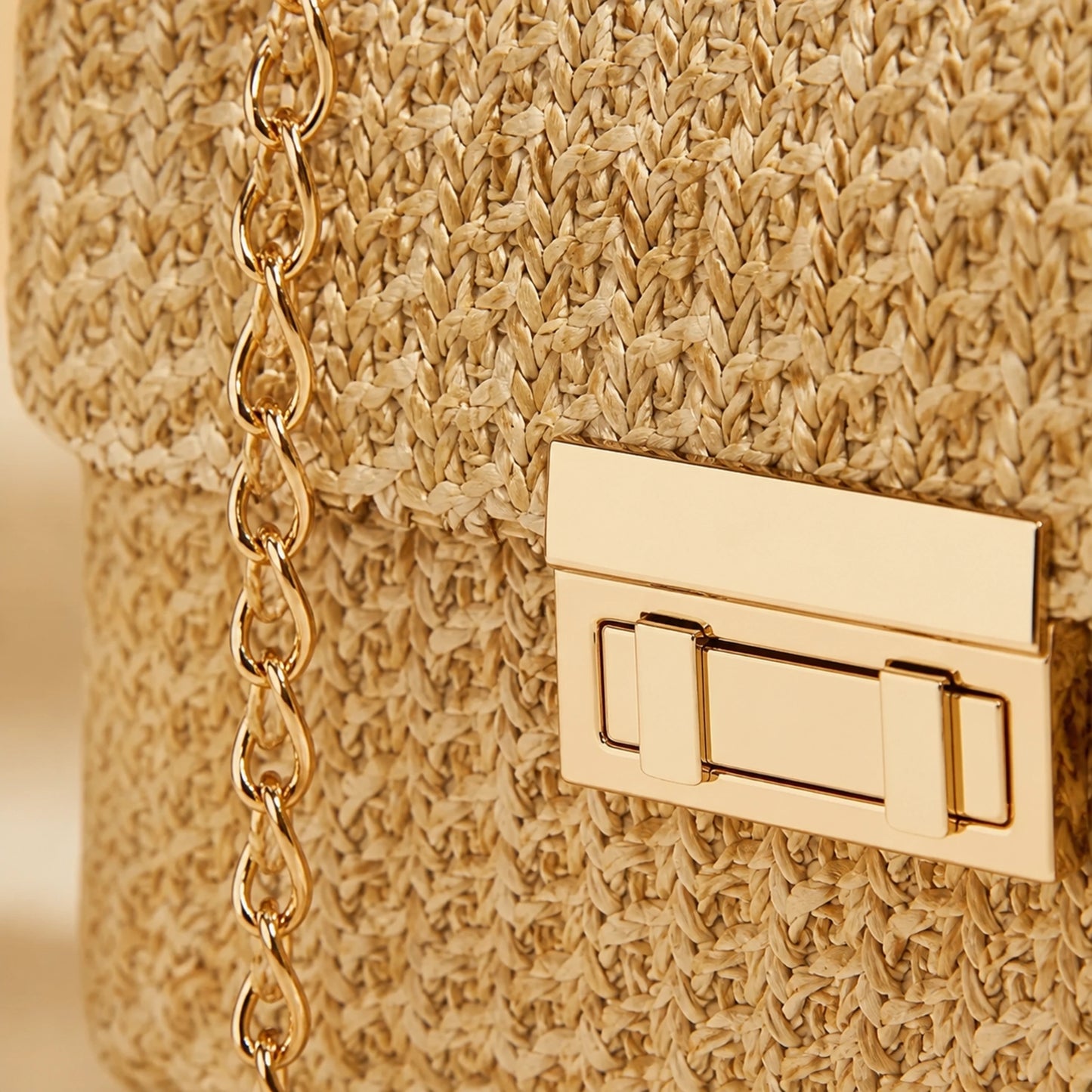 Mia Chic Solid Sling Bag construction detail — view 5
