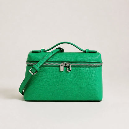 Emerald Green sling bag complete front view — view 4