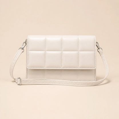 sling bag — Ivory white front — view 2