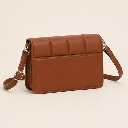 sling bag — Cognac brown rear — view 4