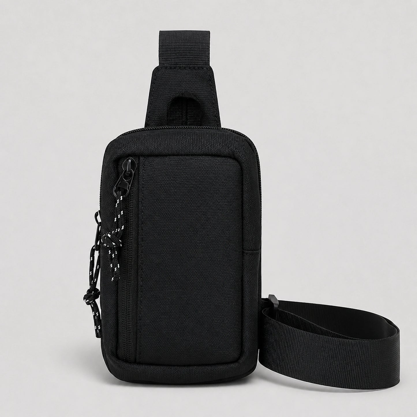 sling bag — Black front