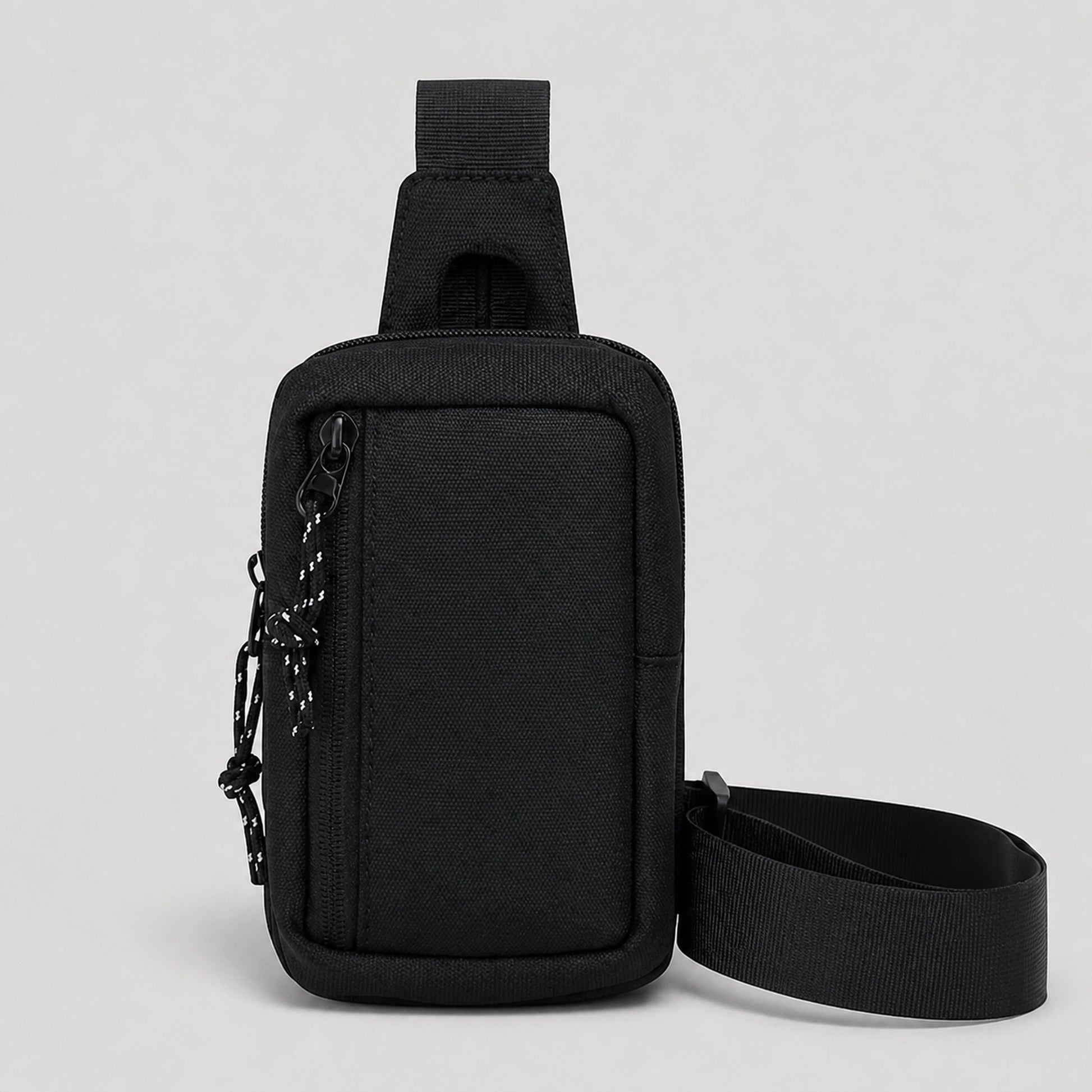 sling bag — Black front