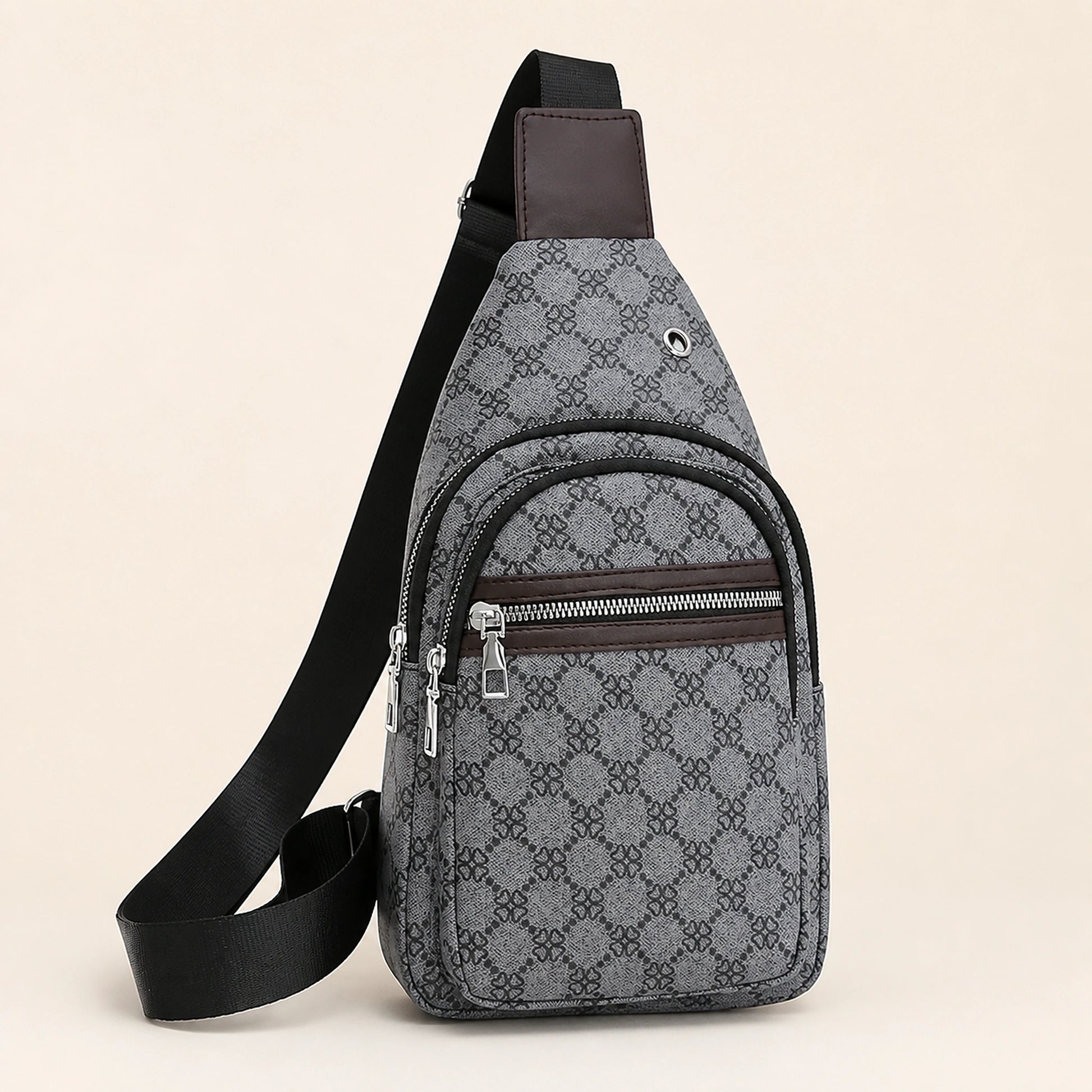 sling bag — Light gray front — view 2