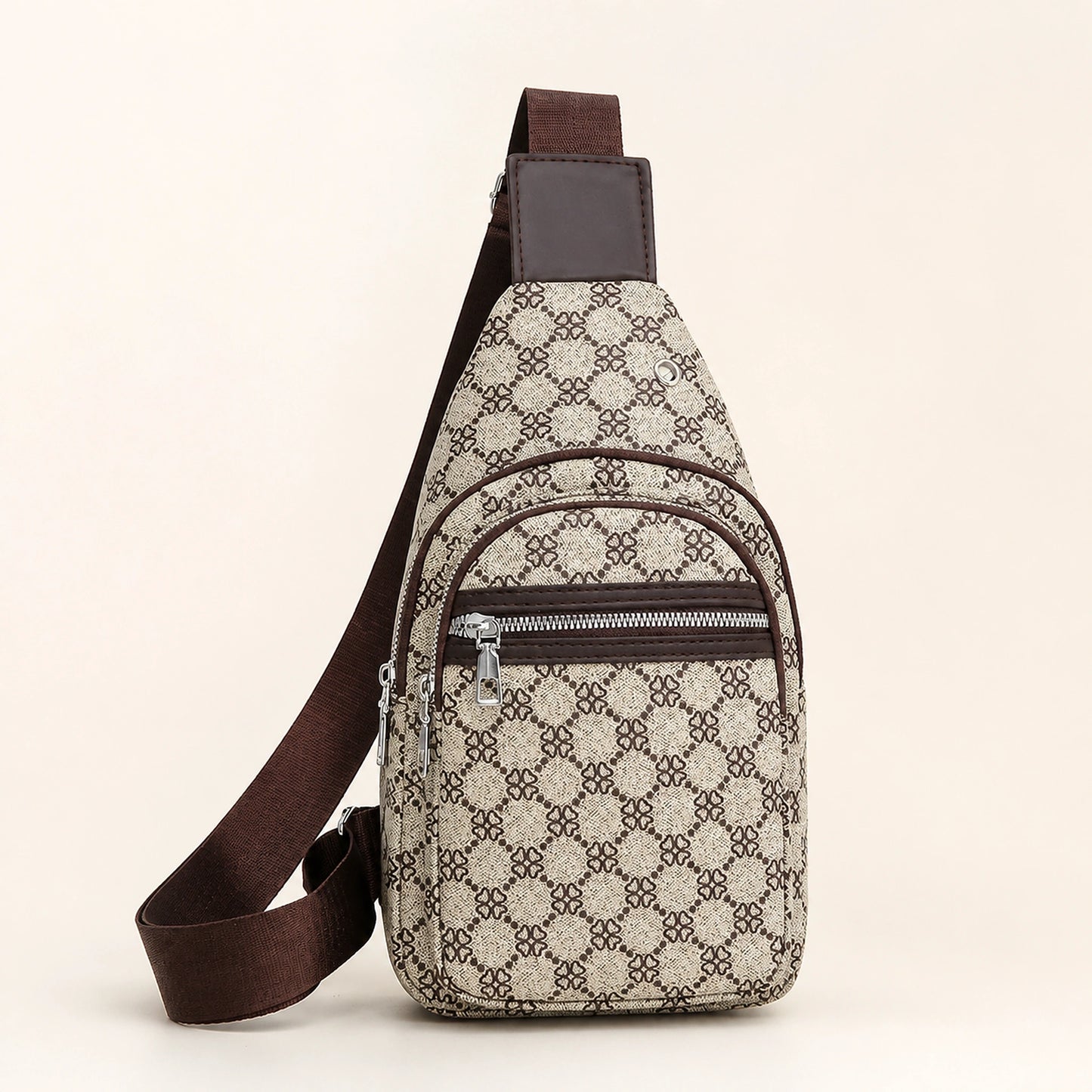sling bag — Khaki front — view 3