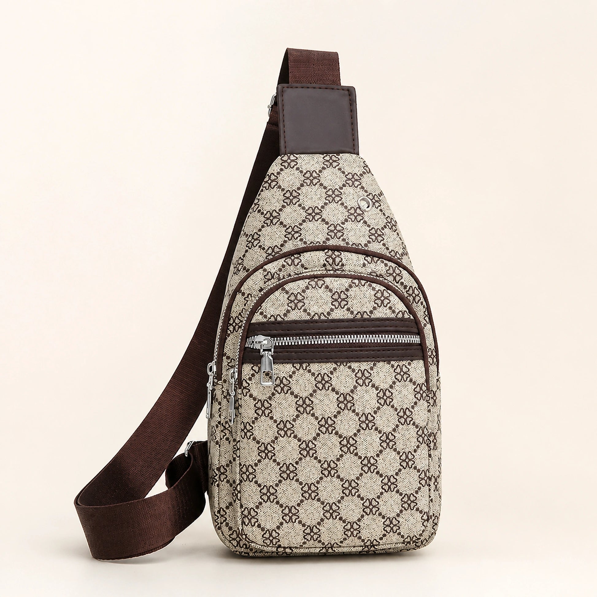 sling bag — Khaki front — view 3
