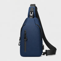 Blue Two-zipper