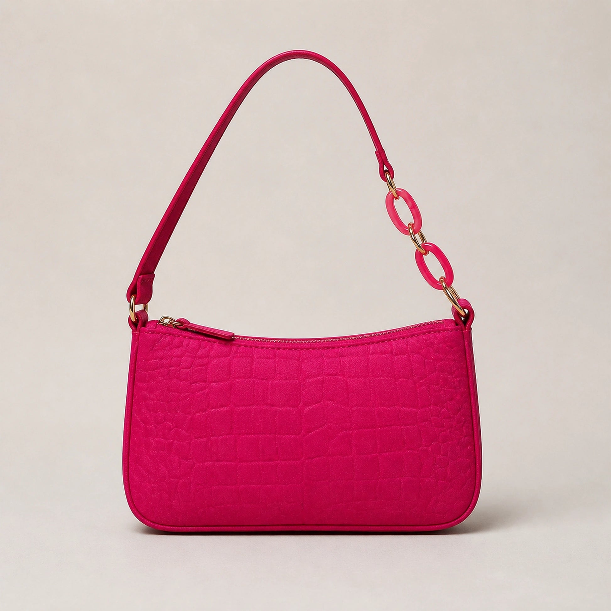 sling bag — Rose pink front — view 4