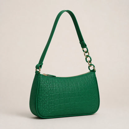 sling bag — Emerald green rear — view 5