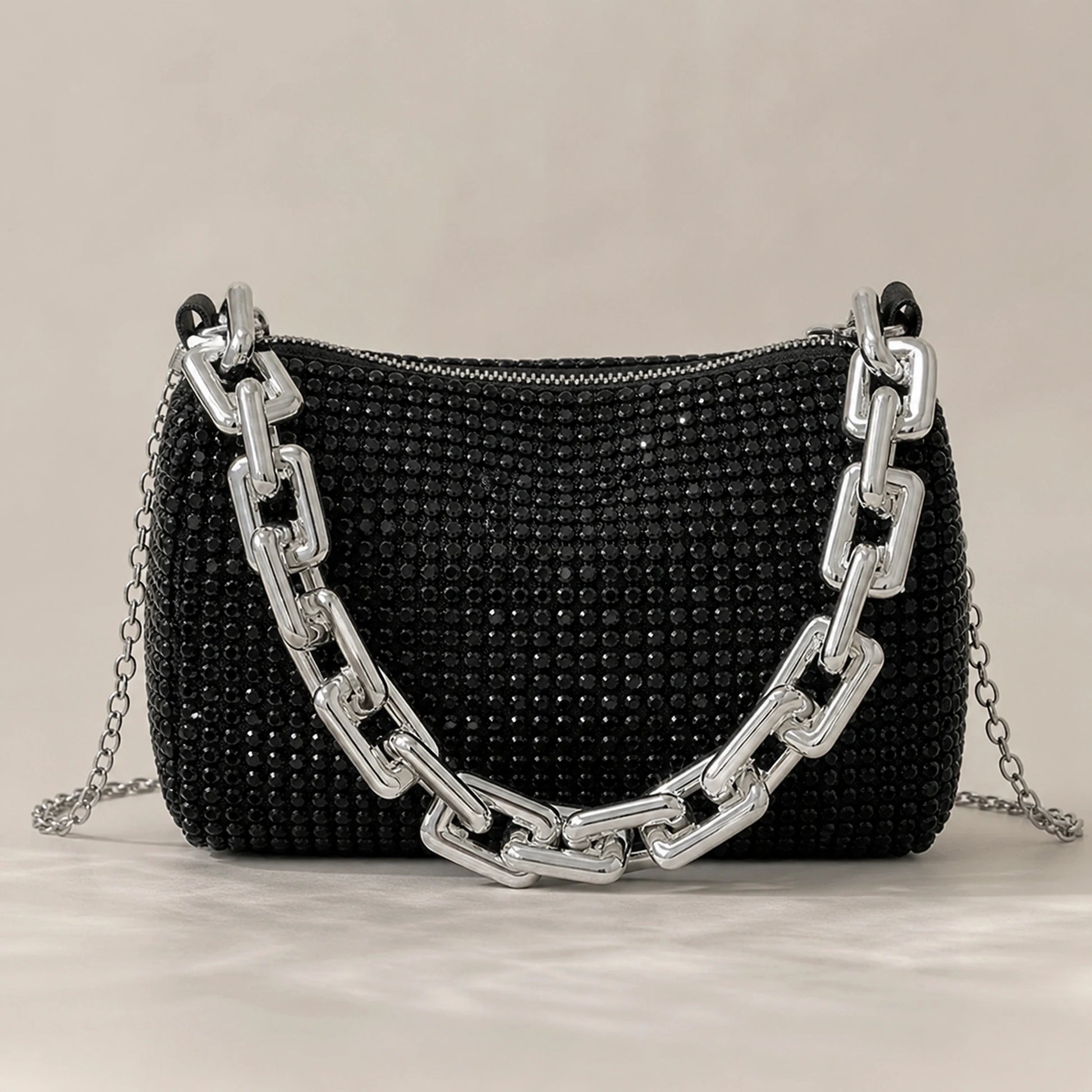 sling bag — Black front
