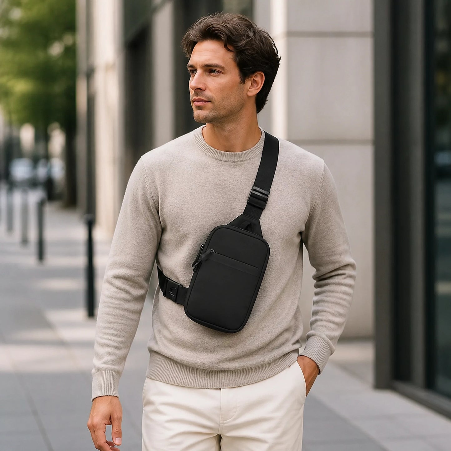 sling bag — Black — view 5