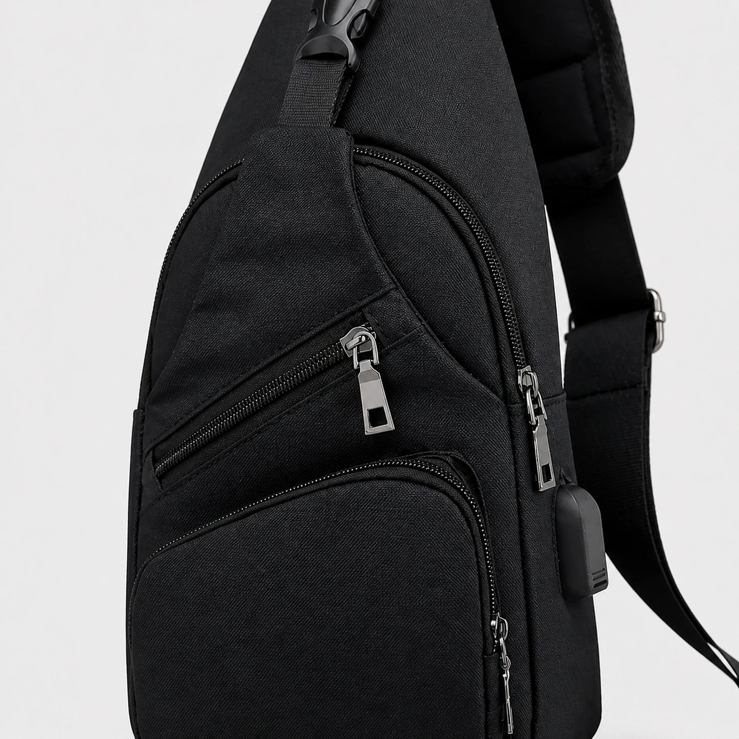 sling bag — Black sling detail — view 10
