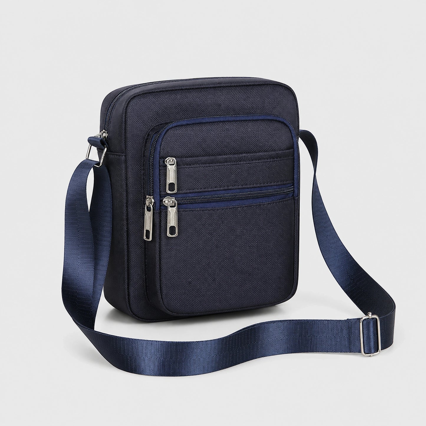 sling bag — Navy crossbody front — view 5