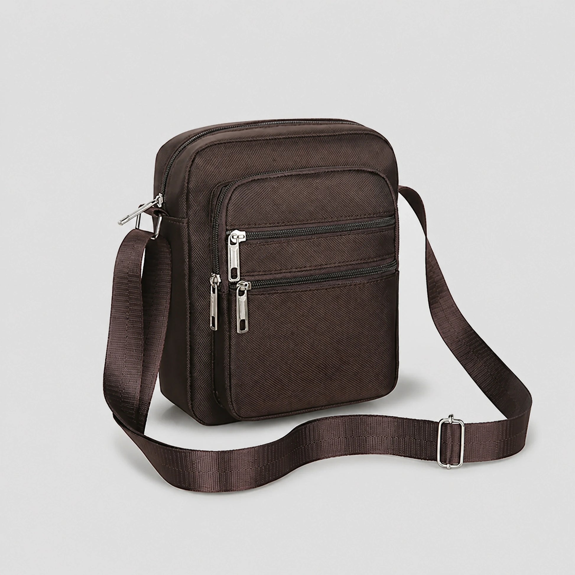 sling bag — Brown crossbody front — view 6