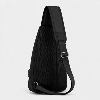 sling bag — Black sling rear — view 8