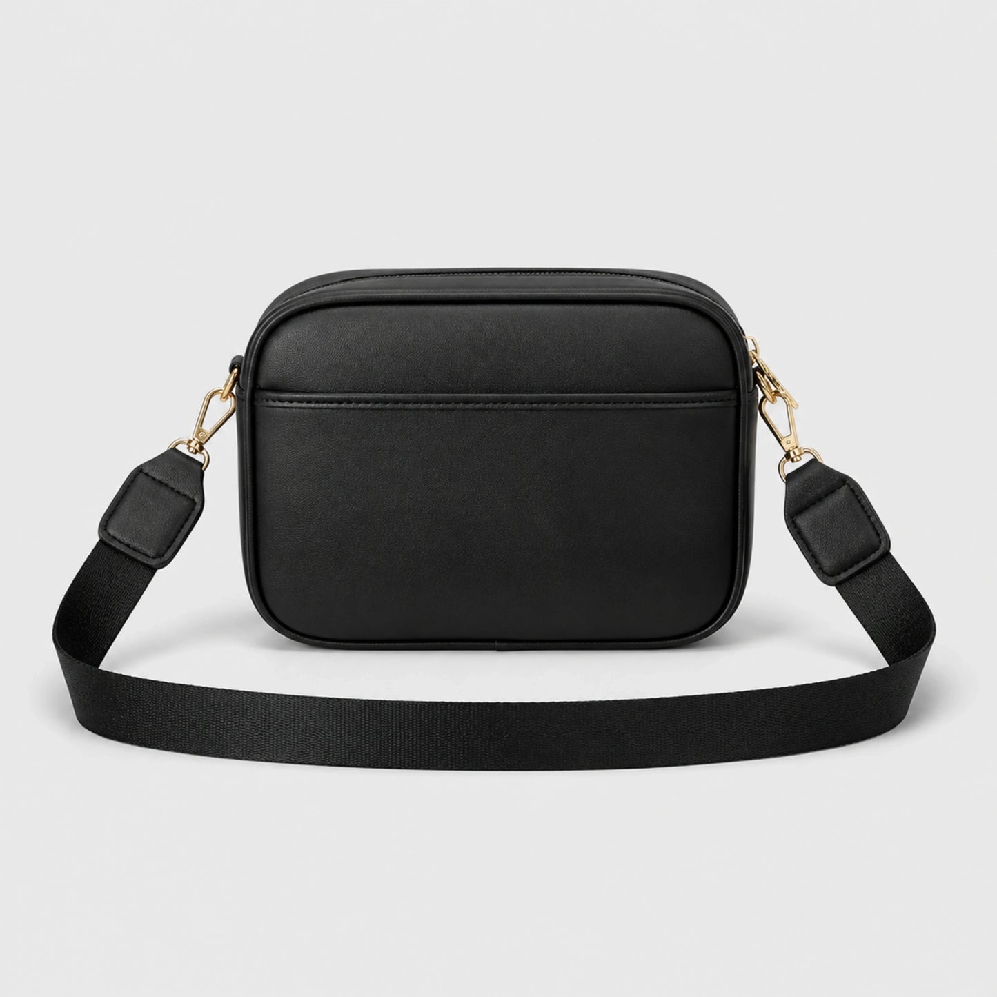 sling bag — Black bag back view — view 5