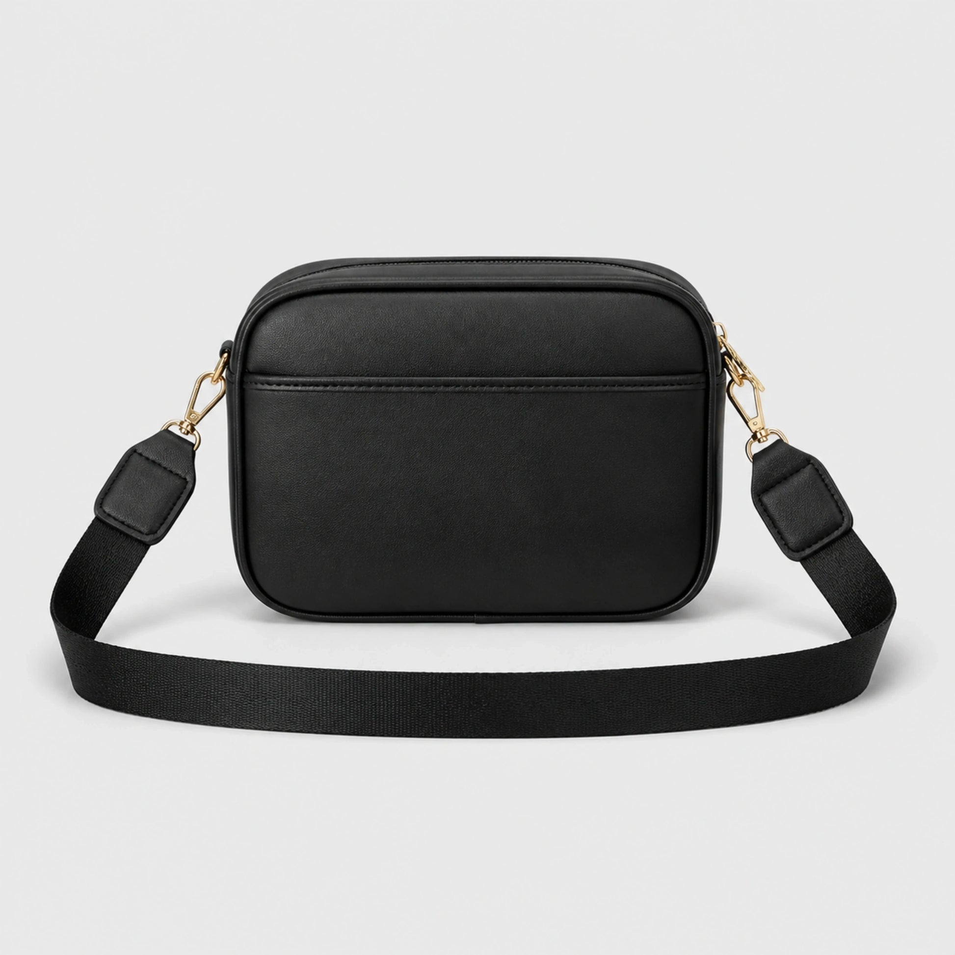 sling bag — Black bag back view — view 5
