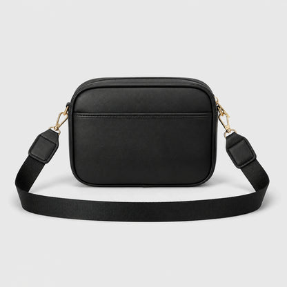 sling bag — Black bag back view — view 5