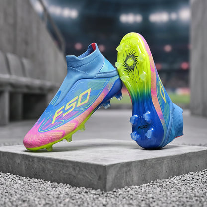 Ethan Durable High Top Soccer Cleats