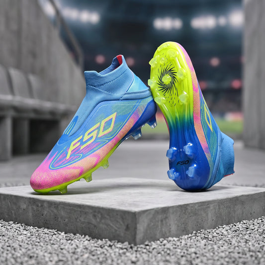 Ethan Durable High Top Soccer Cleats
