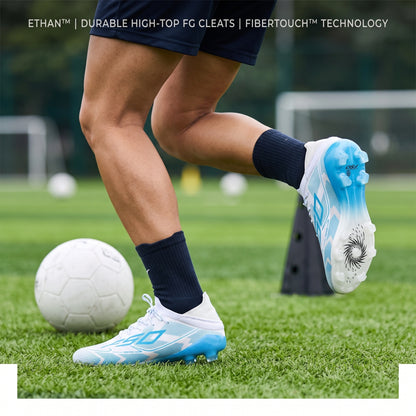 Ethan Durable High Top Soccer Cleats — view 14