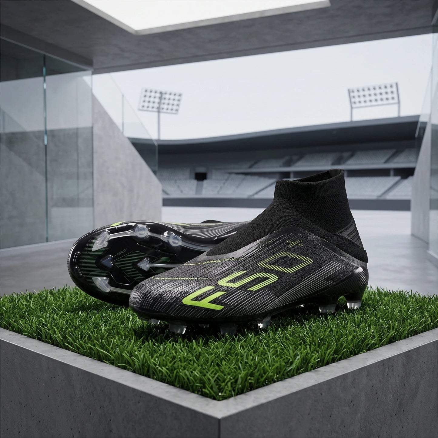 Ethan Non Slip High Top Soccer Cleats