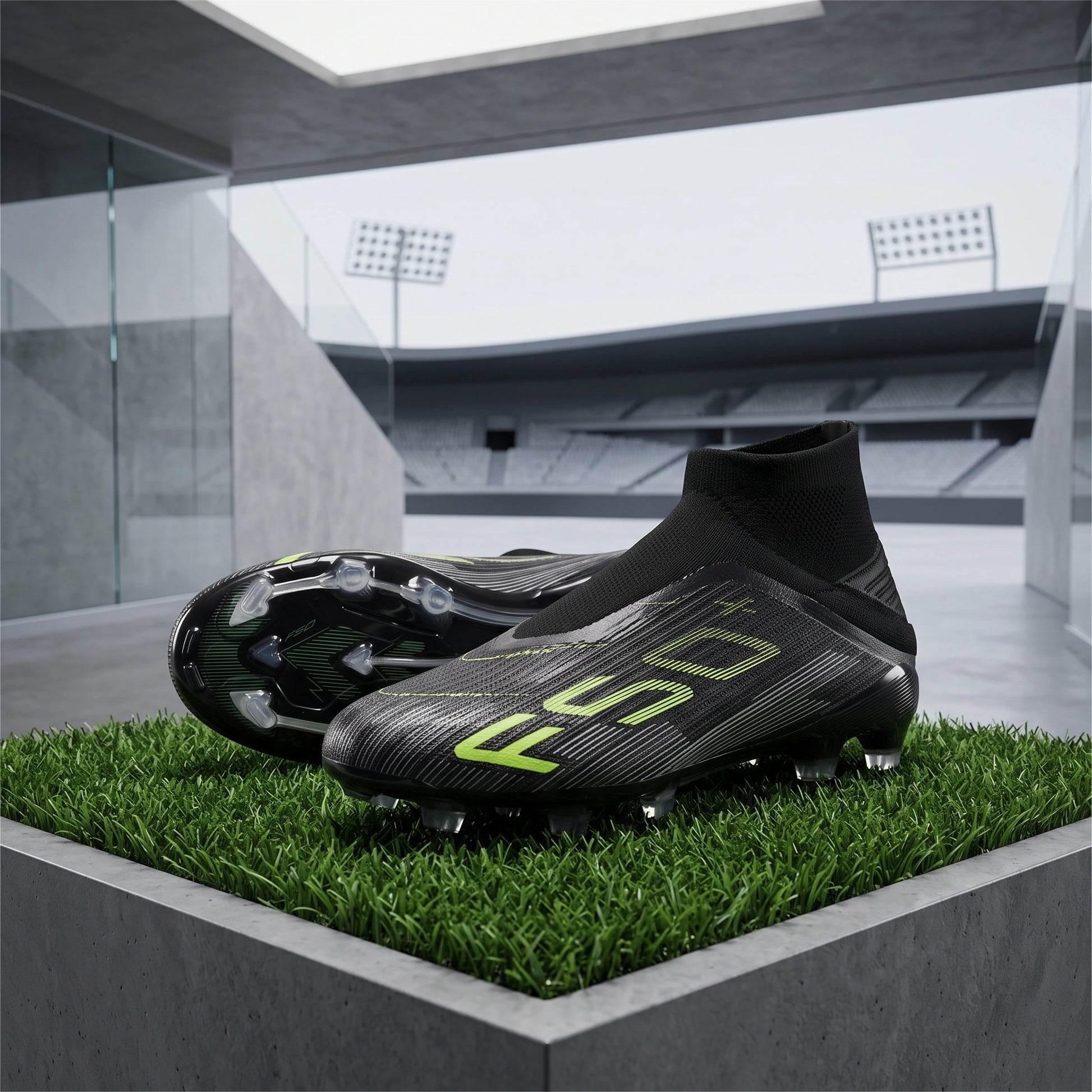 Ethan Non Slip High Top Soccer Cleats
