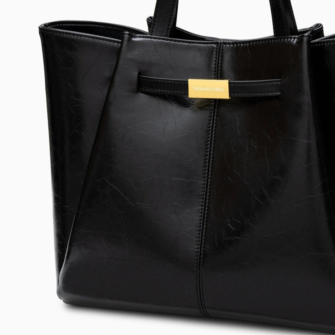 Spacious tote bag in a soft fabric, featuring minimalist design with sturdy handles and subtle color palette — view — view 7