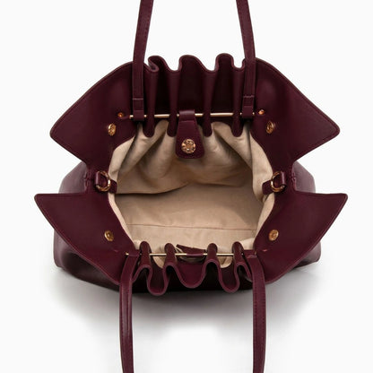 Soft tote bag in a light beige color, featuring sturdy handles and spacious interior, front view — 10 — view 10