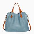 Classy tote bag in a versatile design, featuring sturdy handles and spacious interior, front view