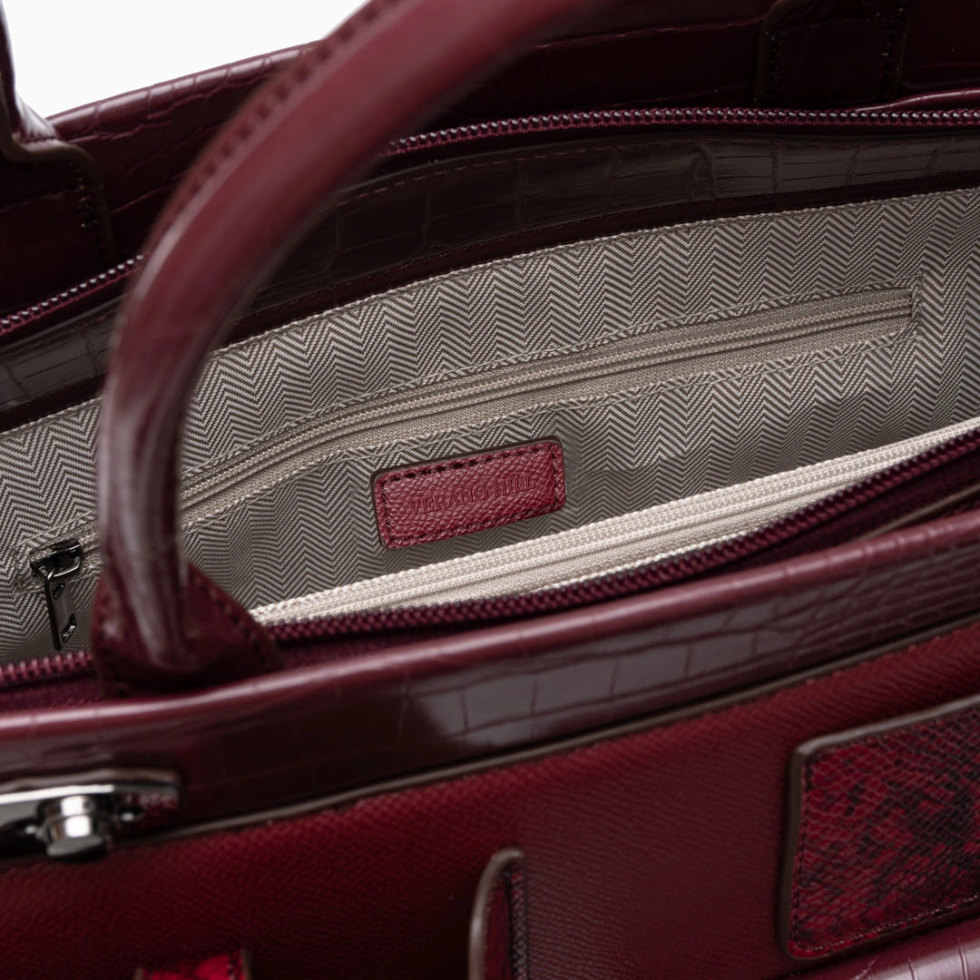 Charming crochet tote bag featuring intricate patterns, natural fibers, and a spacious interior, shown — view 7 — view 7