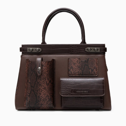 Crochet tote bag featuring a charming design, showcasing intricate patterns and soft texture, top view — 9 — view 9