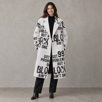 White Typography Print